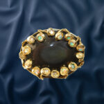 Ring Le Nénuphar Noir - Image 3